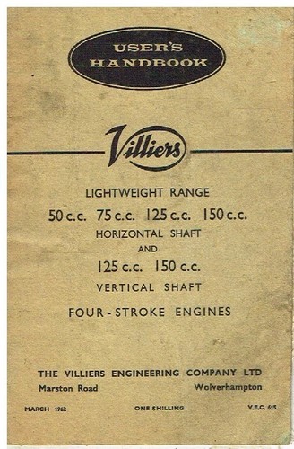 Villiers 125 150cc - 50, 75