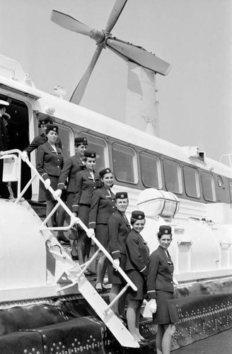 The hostesses hovercraft after - hovercraft,