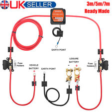 3mtr 5mtr 7mtr Ready Made 12v Split Charge Kit 140amp VSR Voltage Sense Relay