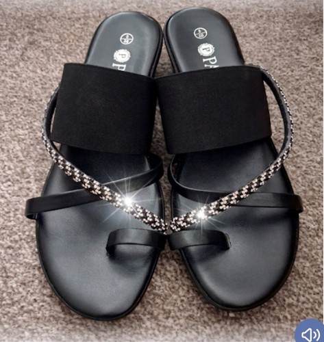 Pavers black toe post - pavers, sandals