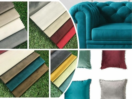 Plush velvet upholstery fabric - velvet,