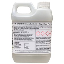 RTV Silicone Mould Making Rubber Catalyst - 1kg - Clear Fast Set (GP-3481)