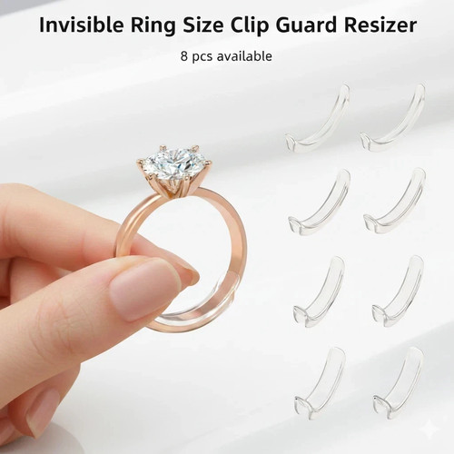 8pcs ring size adjuster - ring,