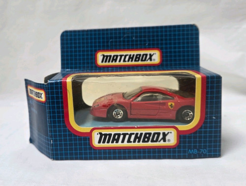 Matchbox ferrari f40 red - matchbox,