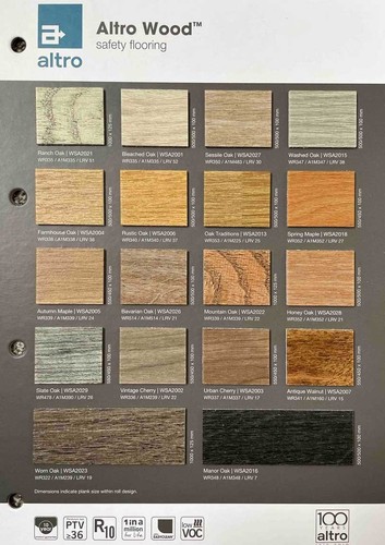Altro wood safety flooring - wood,