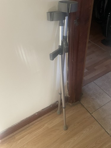 Pair grey adjustable height - pair,