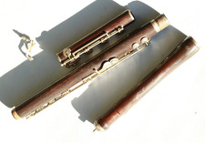 Wooden cylindrical flute for restoration