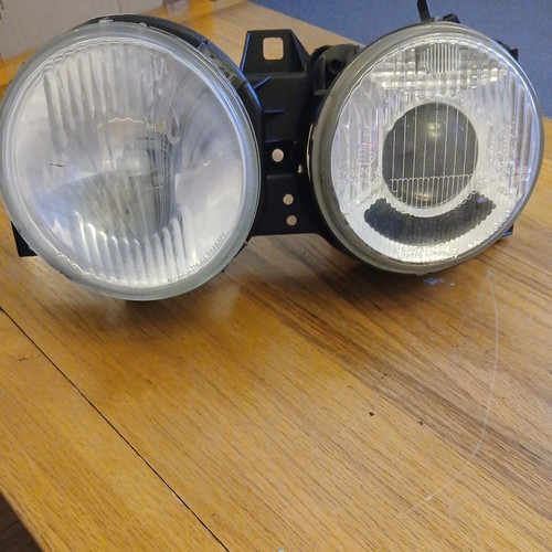 Bmw e30 front headlight hella - front,