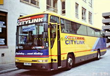 ORIGINAL BUS SLIDE 14372- Owens VOLVO B10M/PLAXTON  L800WEN  Edinburgh 24.9.94