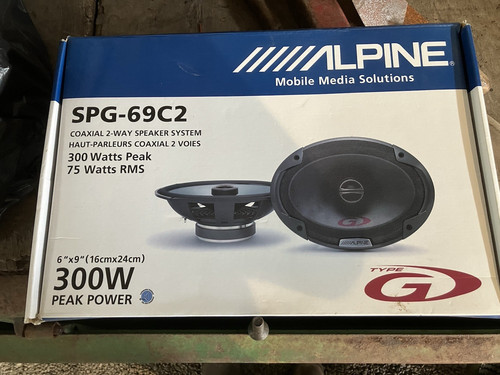 Car speakers alpine spg - car,
