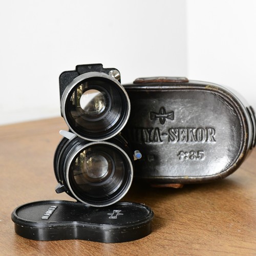 Mamiya 65mm blue - 65mm, f/3.5