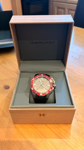 Hamilton khaki frogman - hamilton, silver