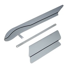 BSA M20 M21 M33 Rigid Frame Rear Chainguard Chain Cover Steel Primer Coated ECs