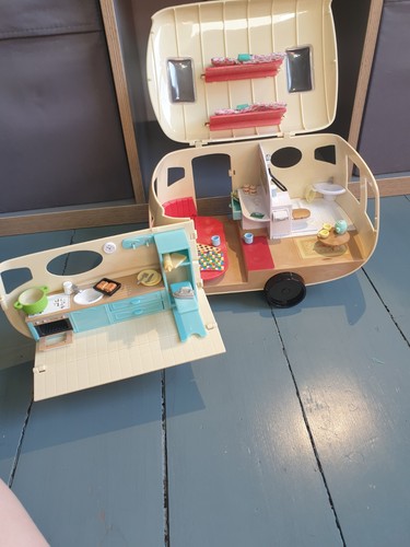 Sylvanian families caravan - caravan, and