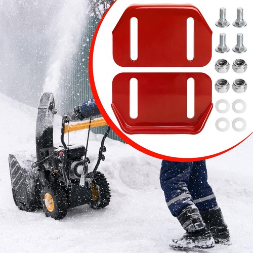 2pcs snow blower skid - blower, plate