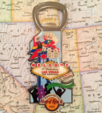 LAS VEGAS USA?HARD Rock CAFE™️HRC®BOTTLE OPENER PINSANITY 11 BO MAGNET LE 300?