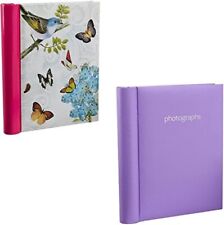 2 Pack of Photo Albums Self Adhesive Large Picture Book Modern Style Wiro Binder
