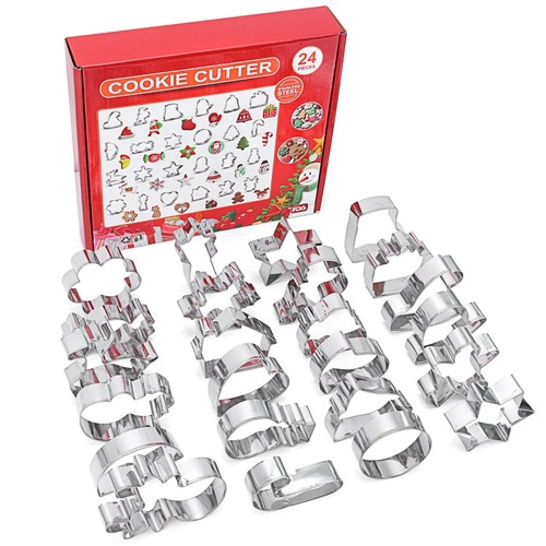 24pcs stainless steel - 24pcs,