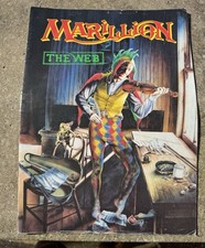 Marillion Programme The Web Original Concert Souvenir Script Tour 1983