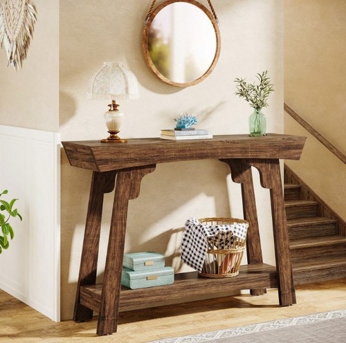105cm farmhouse console - farmhouse, table