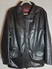 Redskins Black Leather Jacket