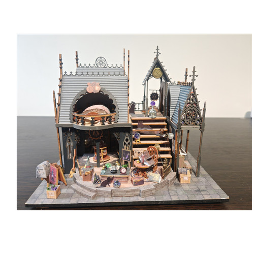 Gothic style doll s house - gothic, 1:12