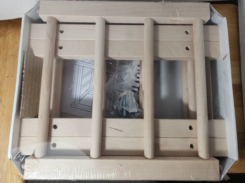 Ikea bottle wine rack - 9-bottle, solid