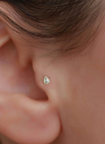 Pear natural diamond - ct,
