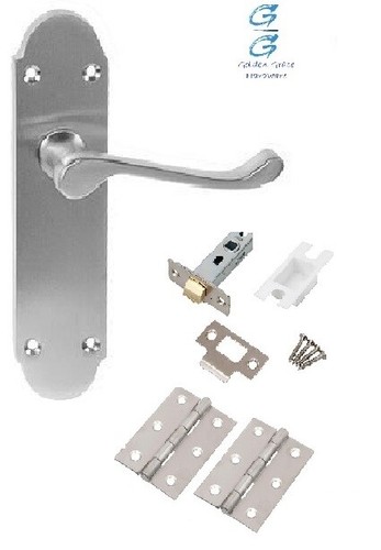 Internal door handles - handles, brushed