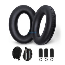 Ear Pads for Bose A20 Aviation Headset Comfort Leather, Foam Filter, 3 Mic Muffs
