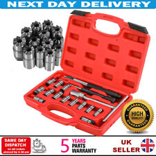 17pc Diesel Injector Seat Cutter Set Universal Tool Kit Set for BMW Ford Citroen