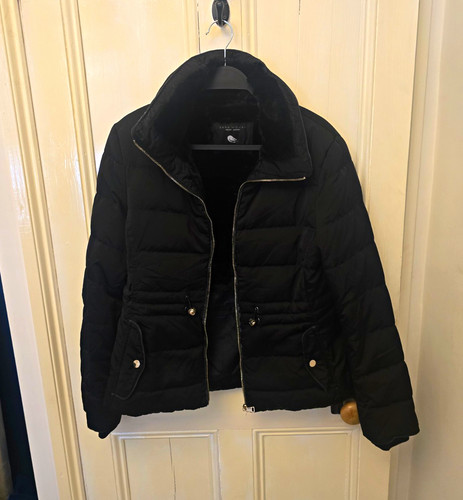 Zara woman black down - zara,
