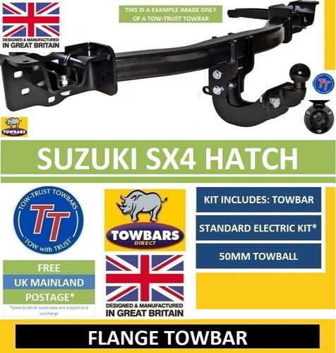 Towbar for suzuki sx4 - towbar, and