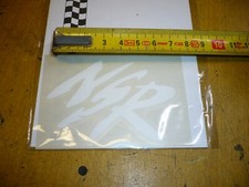 sticker honda 50 125 NSR white 5.5cm x 8.5cm DESIGN BY MERYT