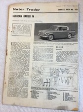 Sunbeam Rapier IV Motor Trader