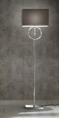 Lizzy chrome table lamp - lizzy,
