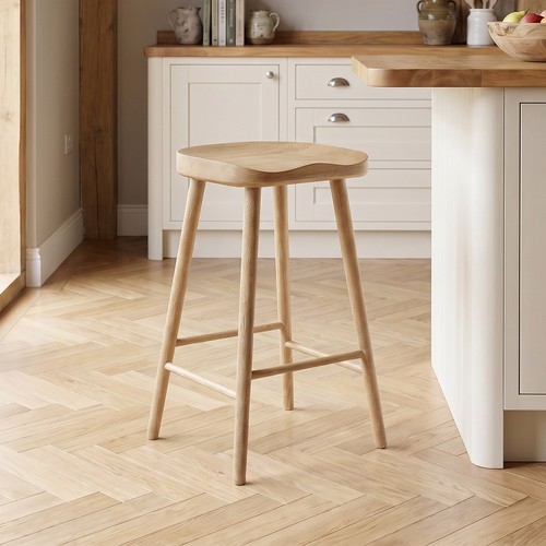 Bar stool cheshire whitewash - stool,
