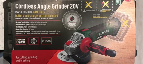 Parkside 20v cordless angle - parkside,
