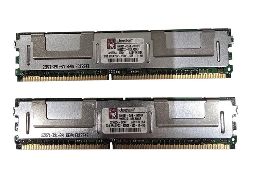 Kingston 4gb 2x2gb - 2x2gb, ddr2-667