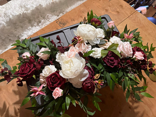 Artificial flower swag - flower,