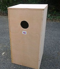 Parrot Parakeet Nest Nesting Breeding Box  24" x 12 x 12