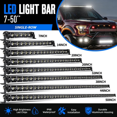 Inch slim led light bar - inch,
