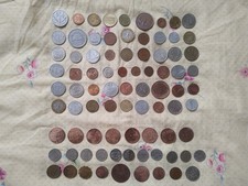 83 old coins, 55 Foreign and