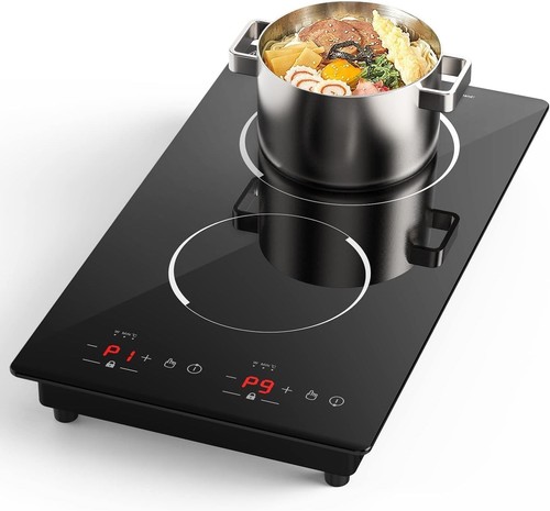 Double induction hob 3000w - double, hob,