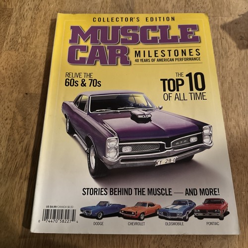Muscle cars milestones - cars,