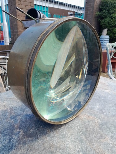 Antique brass magic lantern - antique,