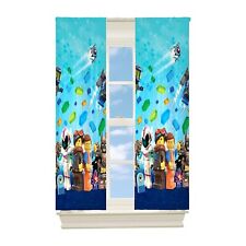 Lego Kids Curtains Building