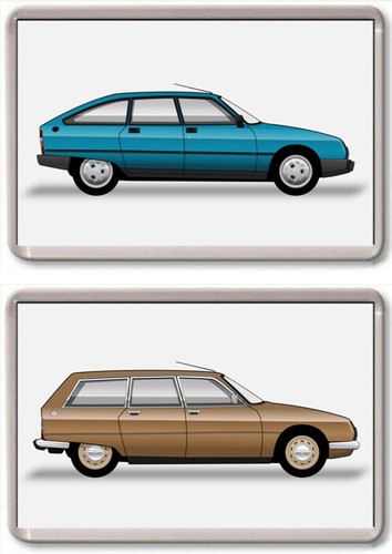 Fridge magnet citroen gs - -,