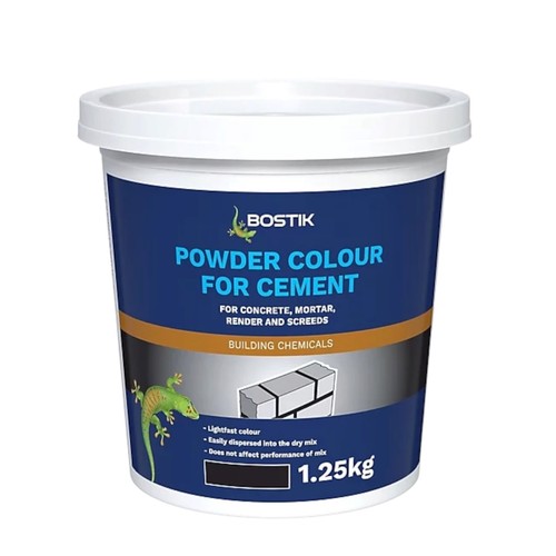 25kg black cement colour - black,