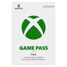 Xbox Game Pass Core 6 Month
